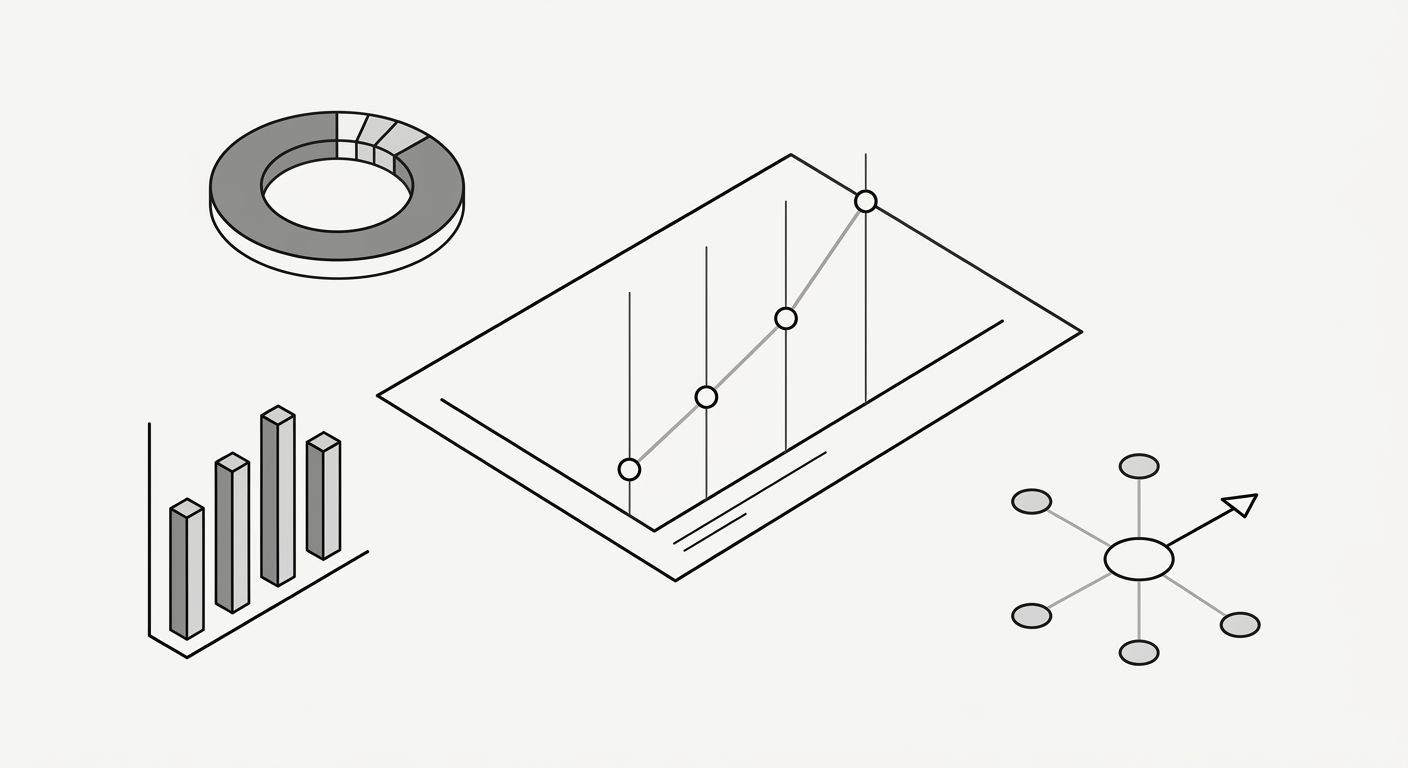 Screenshot-style illustration showing a grid of free SEO tool interfaces including Google Search Console performance dashboard, Lighthouse score report, and AnswerThePublic question wheel visualizatio