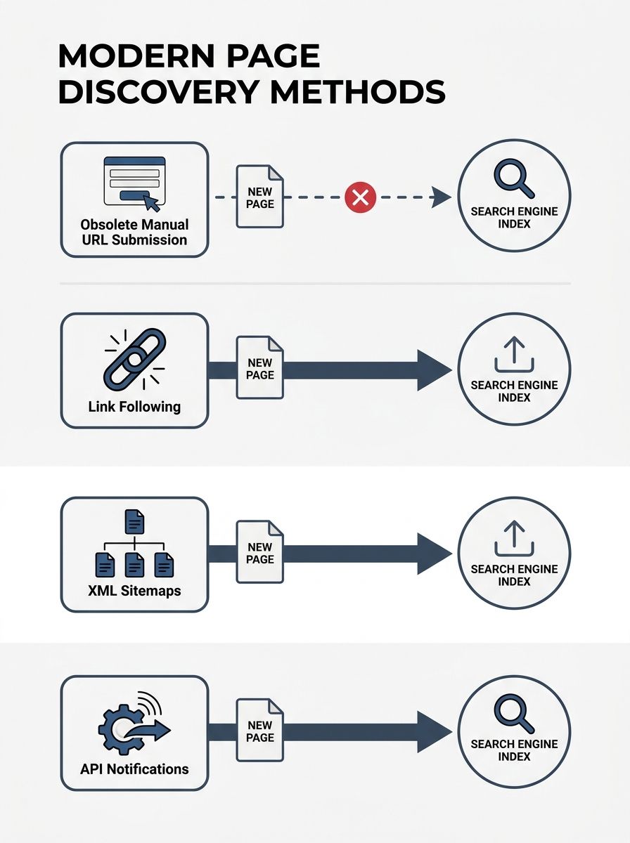 Search Engine Submission in 2026: What Actually Works (Hint: Not Submission)