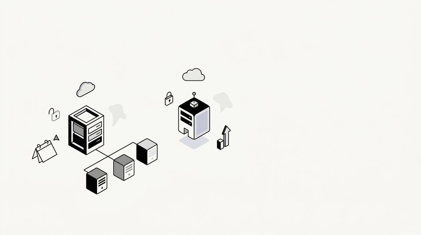 Infographic comparing IndexNow API and Google Indexing API side by side, showing supported search engines, daily URL limits, authentication requirements, what each guarantees versus what it does not, 