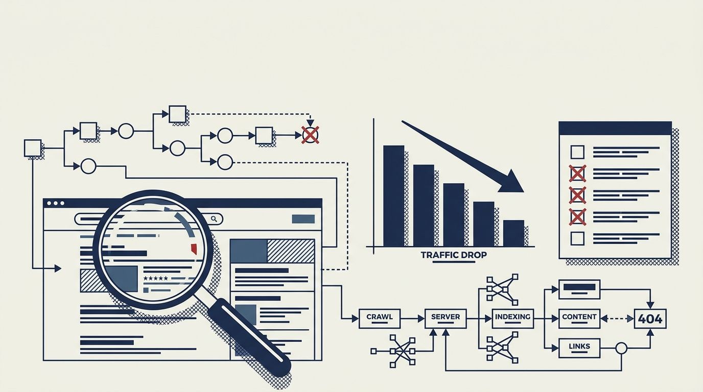 The SEO Debugging Checklist: How to Diagnose Visibility Drops Systematically (Not Frantically)